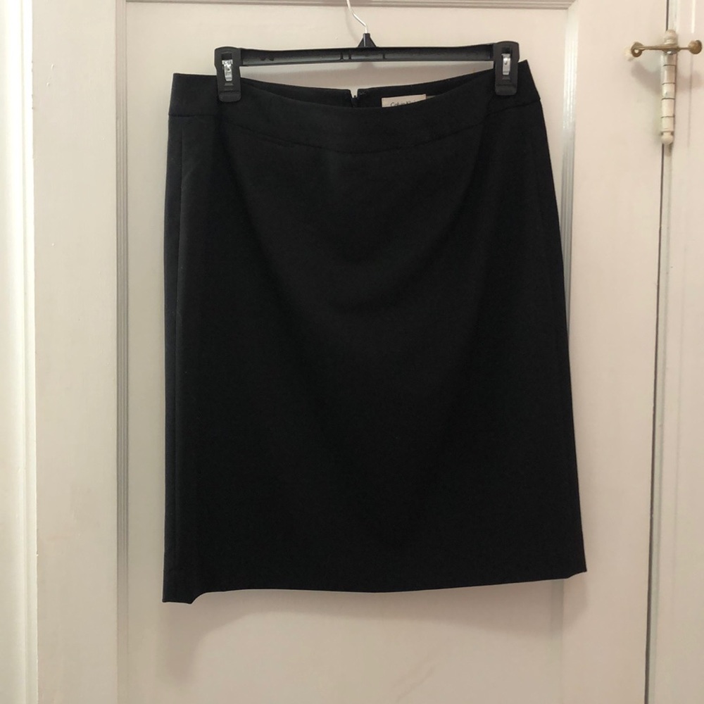 Calvin Klein Black Pencil Skirt, size 14